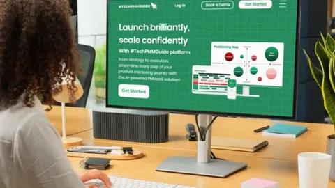 TechPMMGuide SaaS woman